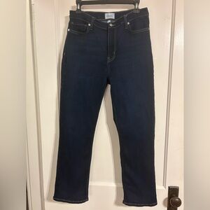 Dark Wash Straight Leg Jeans